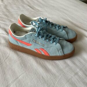 Reebok Club C Grounds UK Sneaker - Size 11 Blue / Orange